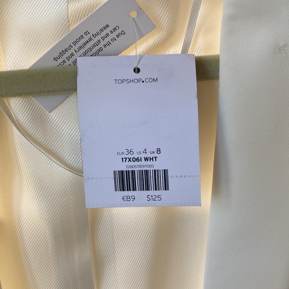 White Blazer- Top Shop 4 NWT - Picture 3 of 5